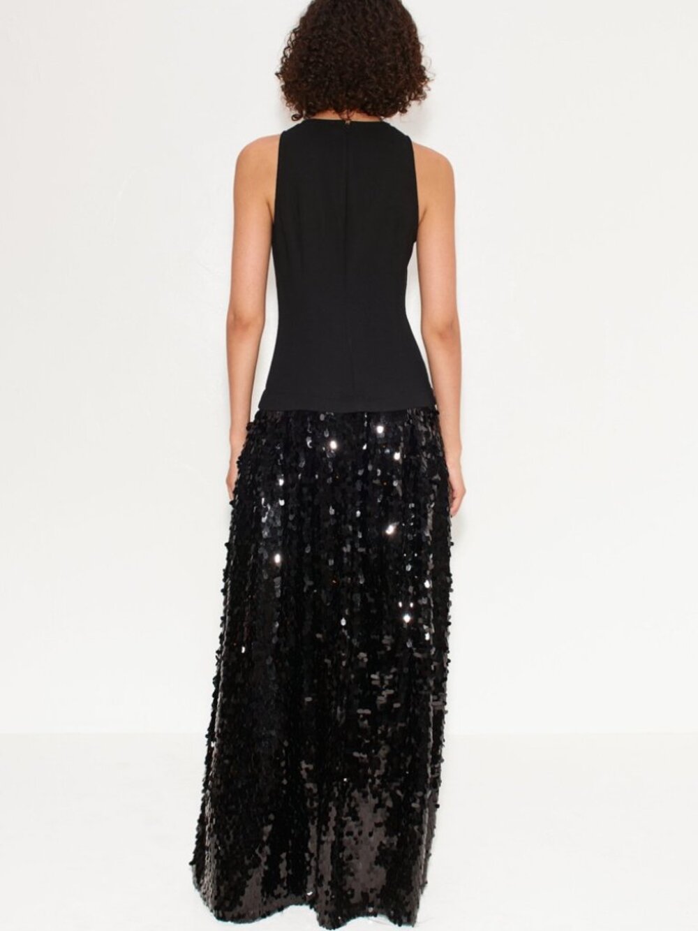 Simon Miller MEMPHIS CREPE SEQUIN DRESS - Picture 2 of 2